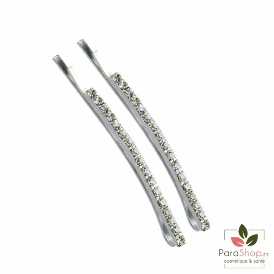 TITANIA 2 Pinces a Cheveux avec Strass - 8182/GL1