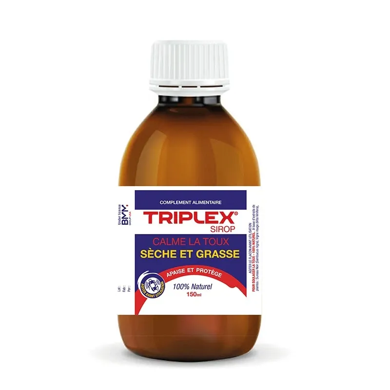 TRIPLEX Sirop Toux Sèche Et Grasse,150ml