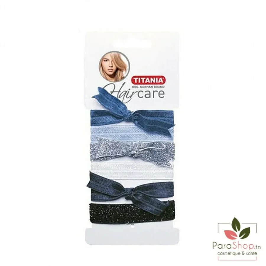 TITANIA 6 Bandeaux Couleurs Assorties 6CM - 7848