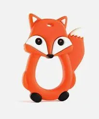 BABY PUR anneau de dentition renard orange
