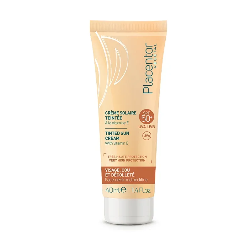 Placentor Crème Solaire SPF 50+ Teintée