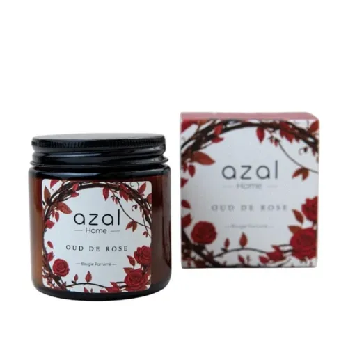 AZAL BOUGIE PARFUMEE OUD DE ROSE