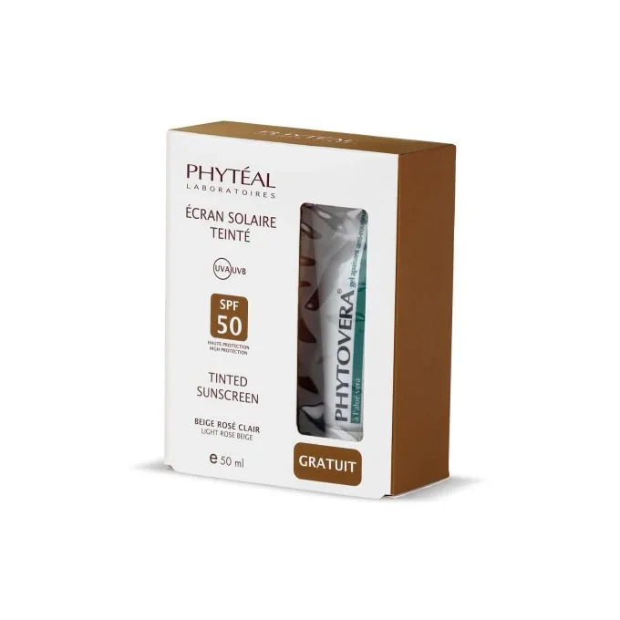 Phyteal Ecran Teinté Beige Rose SPF50 50 mL