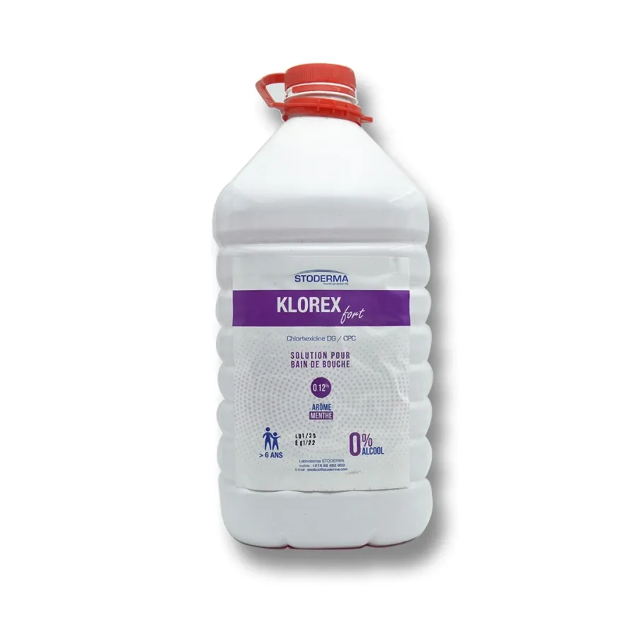 KLOREX Fort - Solution pour bain de bouche 5l