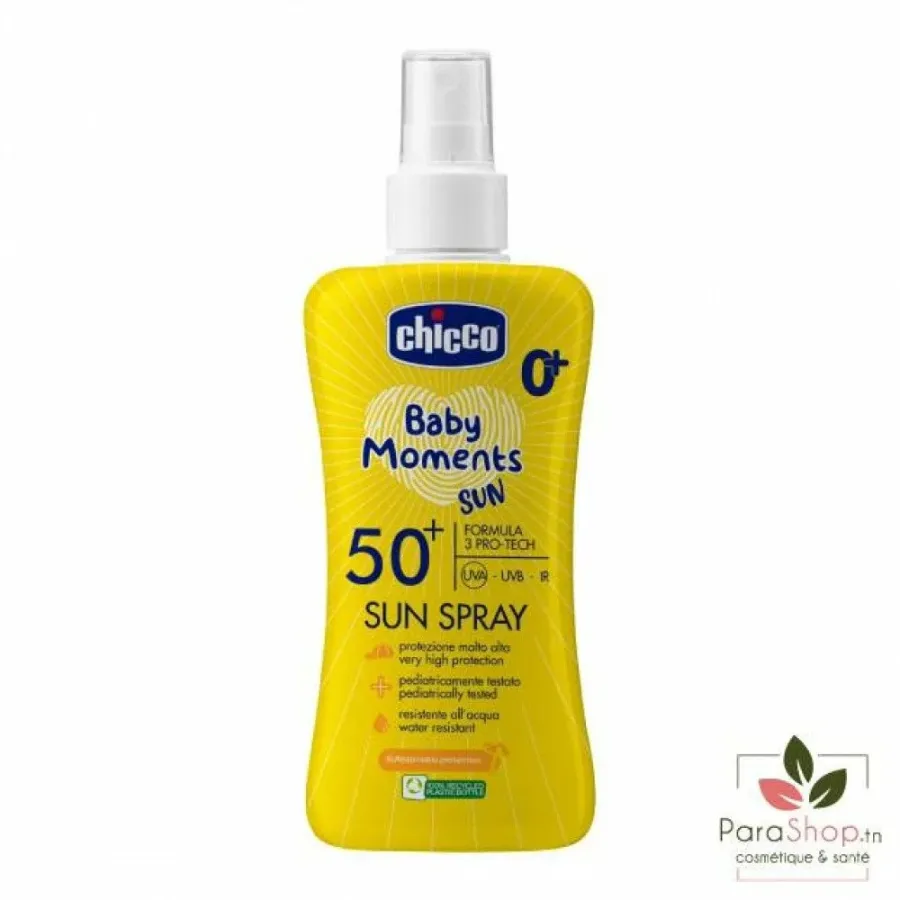 CHICCO BABY MOMENTS SUN SPRAY SPF50+ 0M+ 150ML