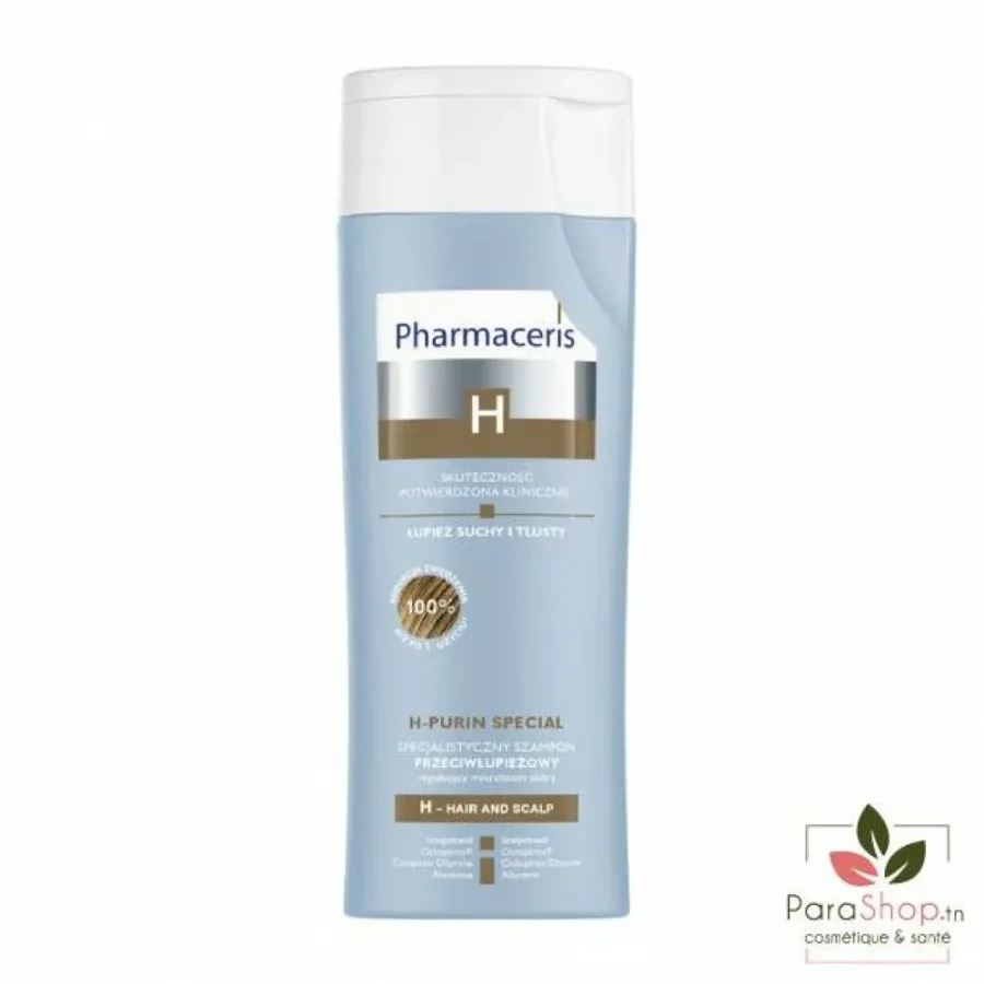 PHARMACERIS H PURIN SPECIAL SHAMPOOING ANTI PELLICULAIRE 250ML