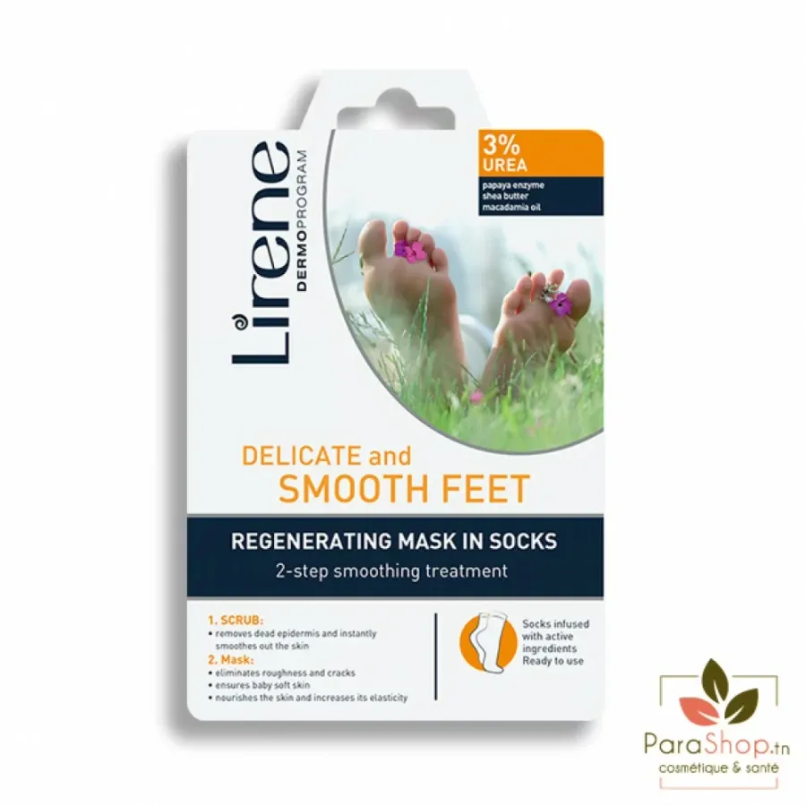 LIRENE Chaussettes Regenerantes 3% Uree