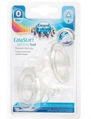 Canpol Babies Tetine Anticolique Easystart 0-3m Ref21/719