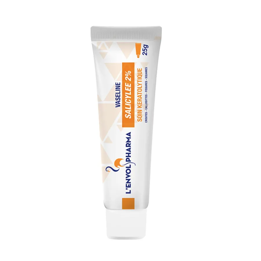 Vaseline salicylée 2% - Soin Kératolytique - L'envol Pharma - 25gr
