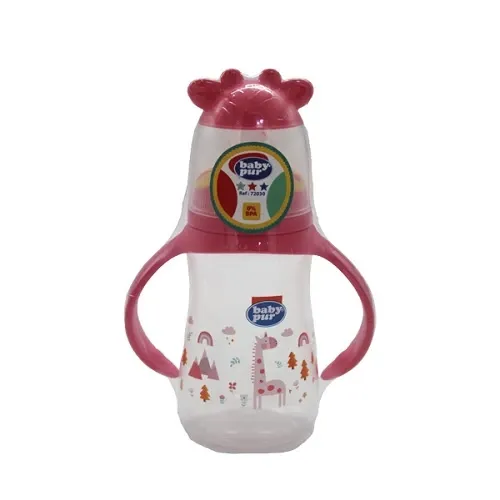 Baby Pur Biberon PC Girafe Anses 125ml
