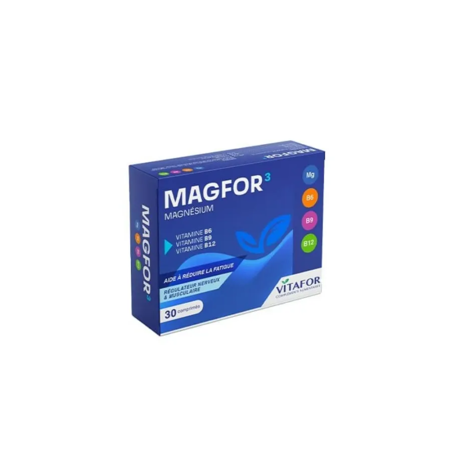 Vitafor Magfor Boite 30 Comprimés