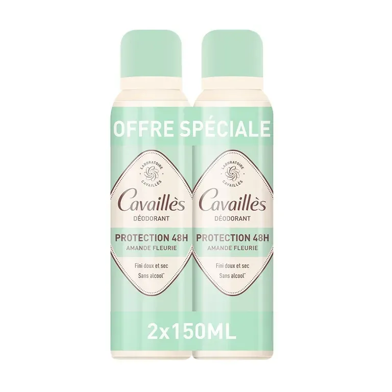 Rogé Cavaillès Lot 2 Déo Amande Fleurie Spray 150mL