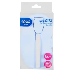 WEE BABY - ENSEMBLE DE BOLS DE NOURRISSAGE À 2 SECTIONS +6MOIS