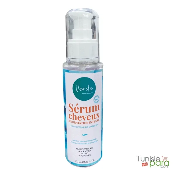 verde serum capillaire hydratation intense 100ml