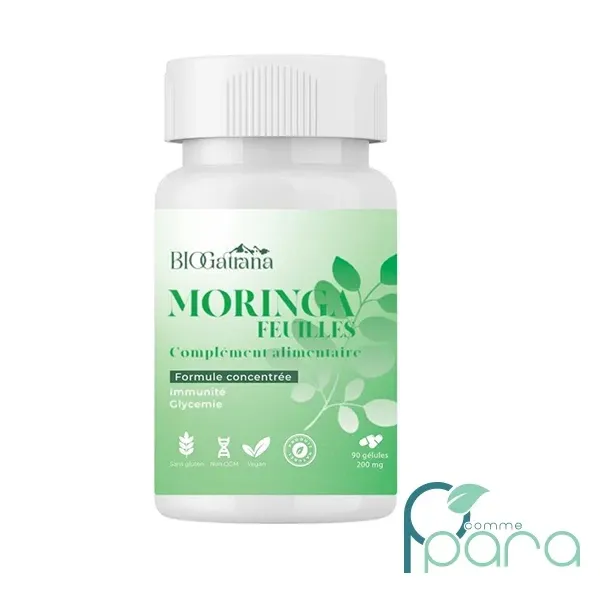 BIO GATRANA Moringa Feuilles,90 Gélules