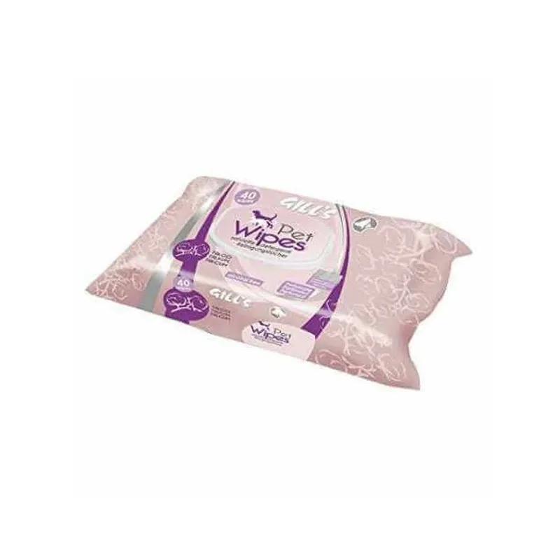 GILLS LINGETTES NETTOYANTES TALC 40 PIECES