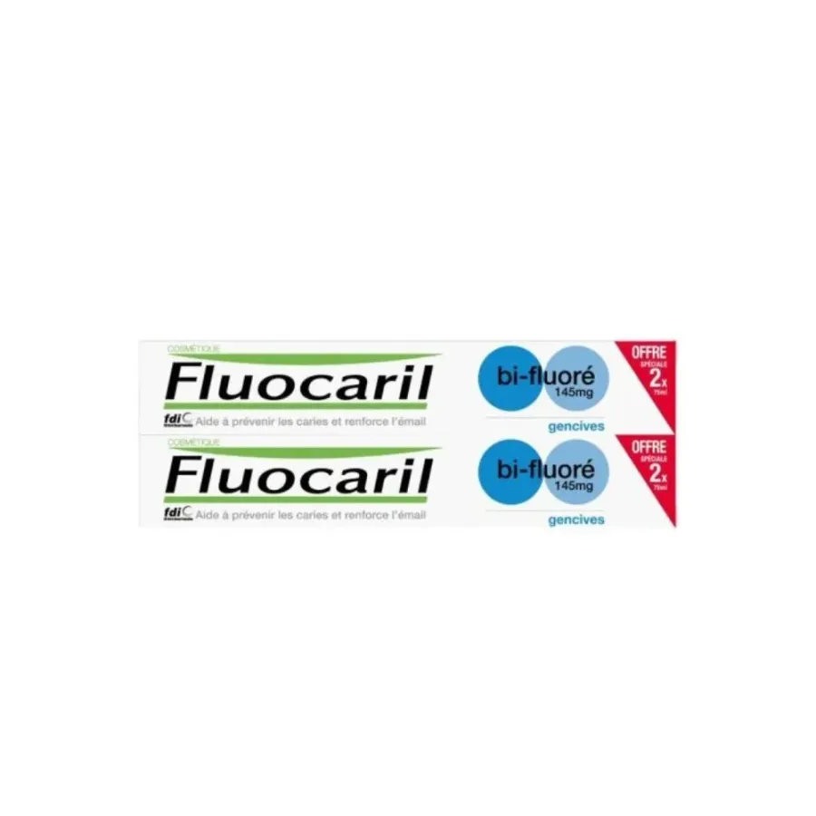 Fluocaril Dentifrice Gencives Bi Fluore 75 mL LOT2