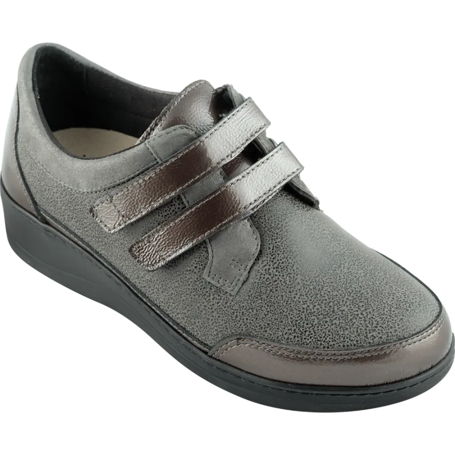 Chaussures de confort femme Jodie anthracite