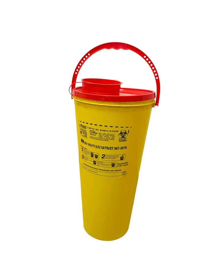 Collecteur d’aiguilles 12 L