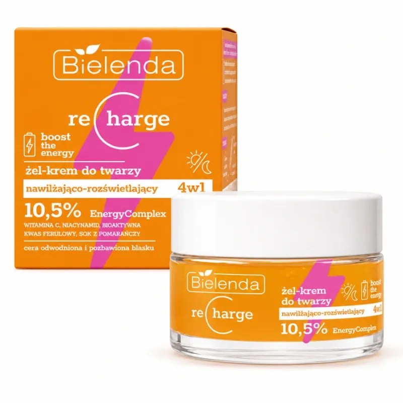 BIELENDA Recharge Boost Gel Crème Hydratant Illuminateur 50mL
