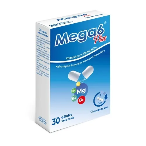 Pharmacare Mega 6 Plus B/30 Gélules