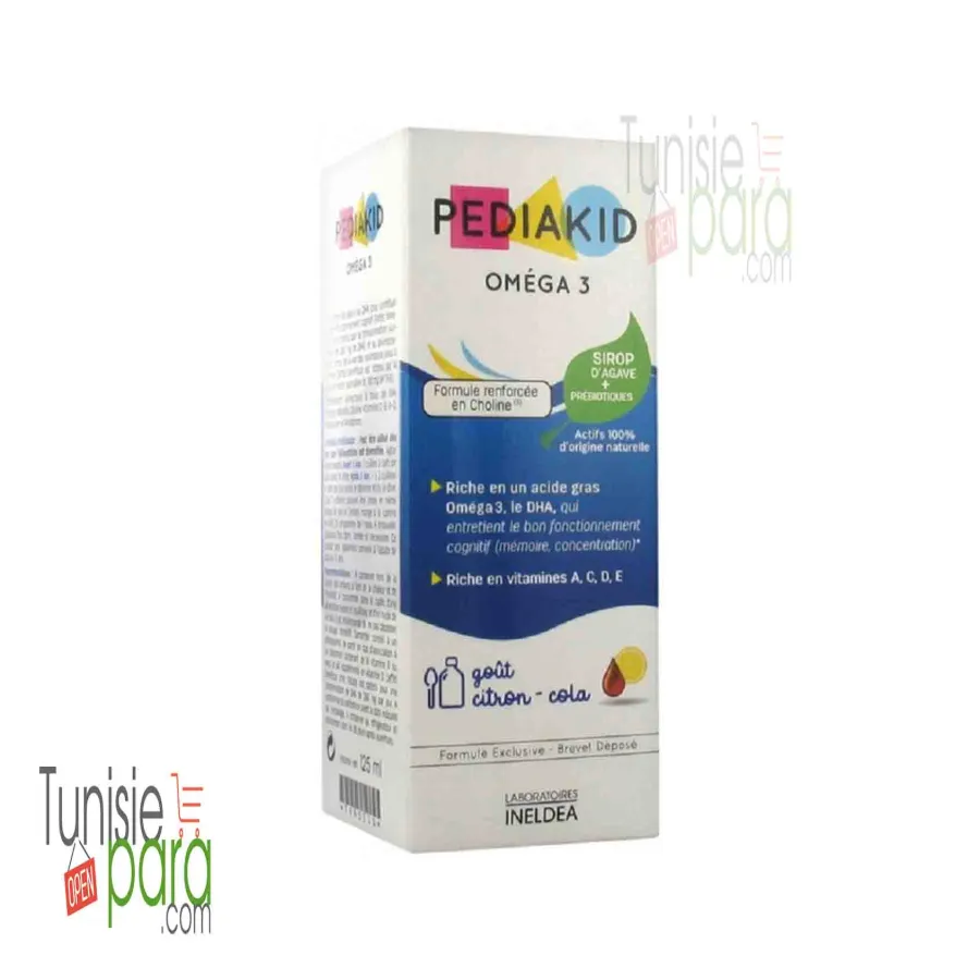Pediakid oméga 3 sirop 125 ml