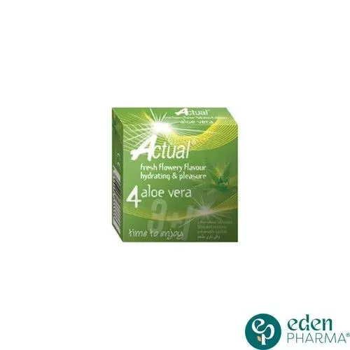 ACTUAL PRESERVATIF ALOE VERA BOITE DE 12