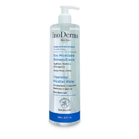 Inoderma Eau Micellaire Démaquillante SKIN Booster 500 mL