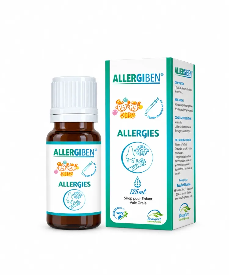 Allergiben Enfant Sirop 125mL