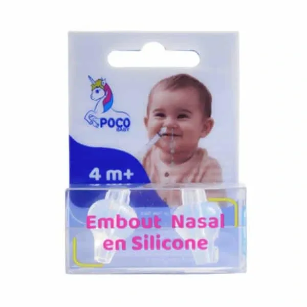 POCO BABY embouts nasale en silicone 4M+
