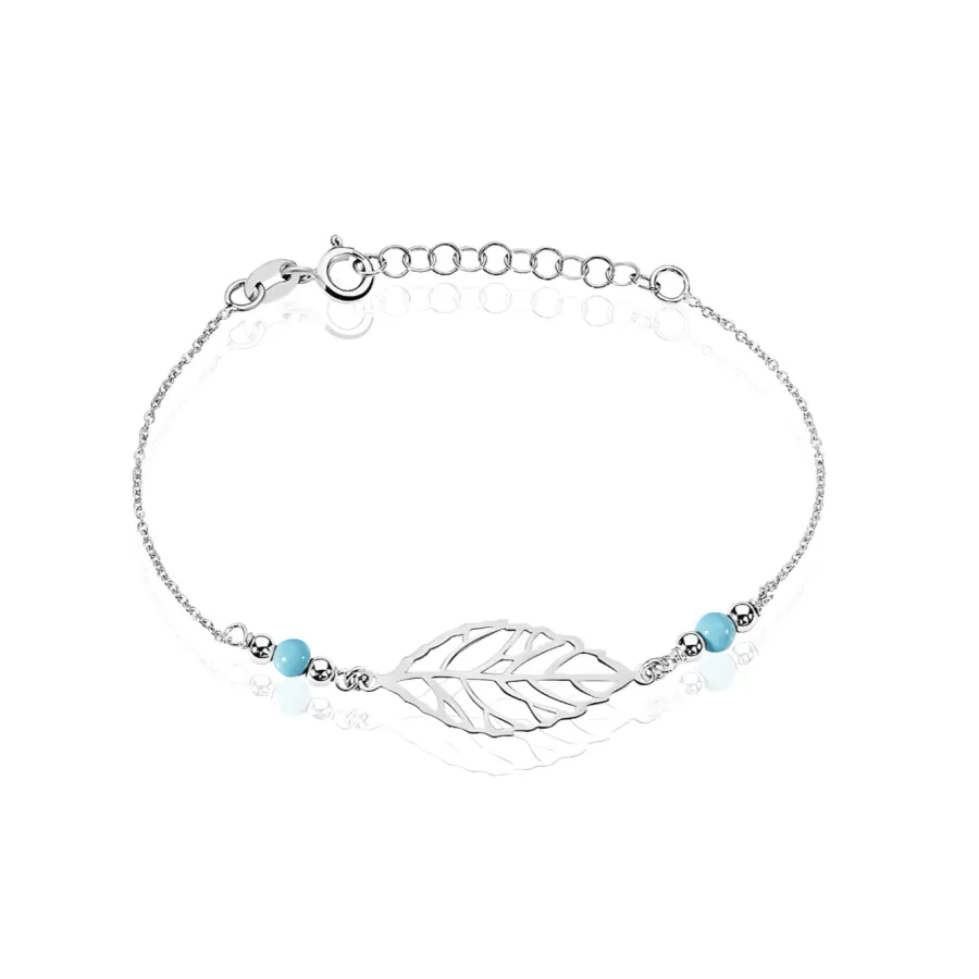 « Bracelet Feuille de Sérénité »