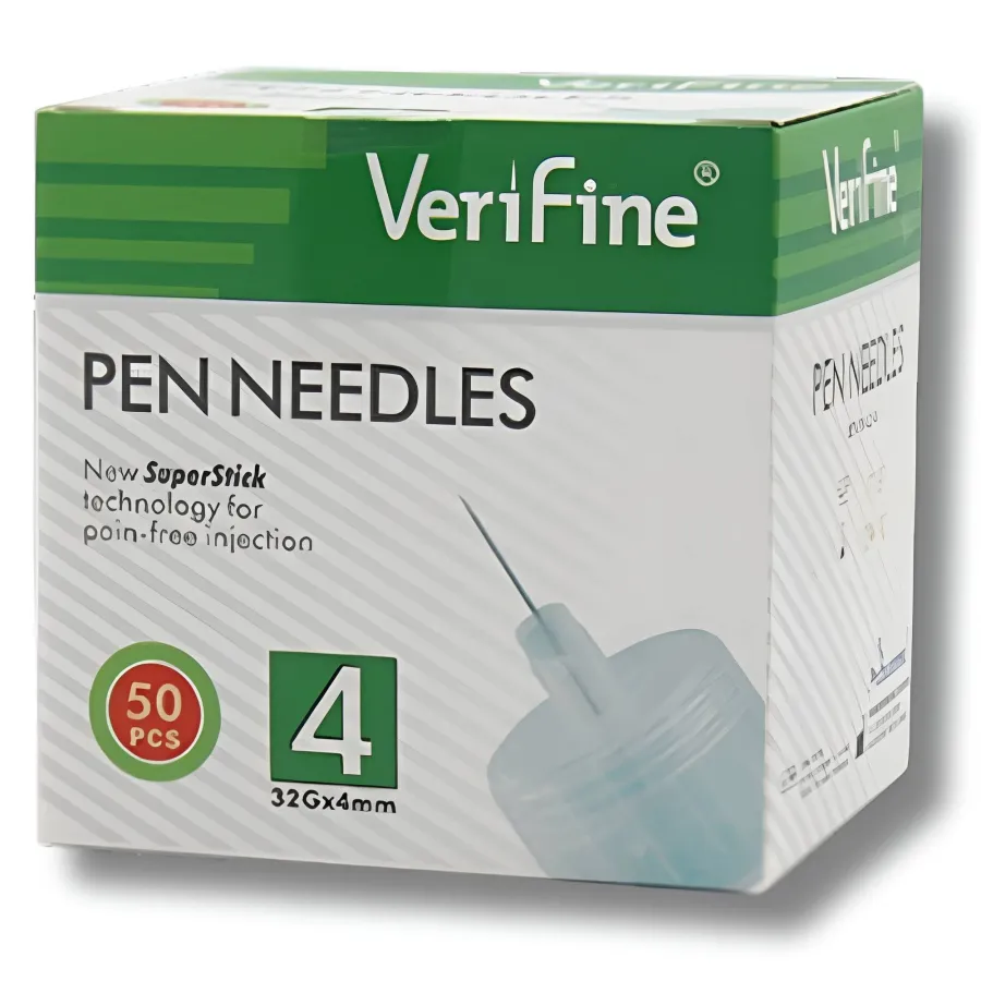 VERIFINE - AIGUILLES STYLO 32G*4MM BOITE DE 50