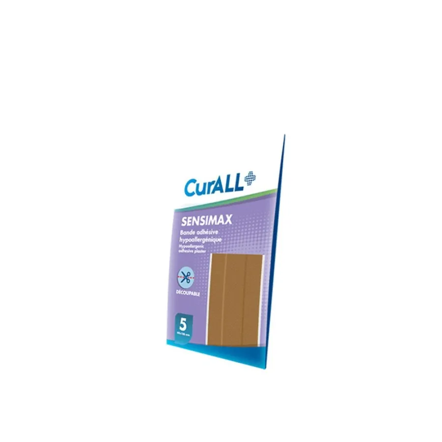 CurALL Sensimax Bandes Hypoallergéniques Découpables B/5