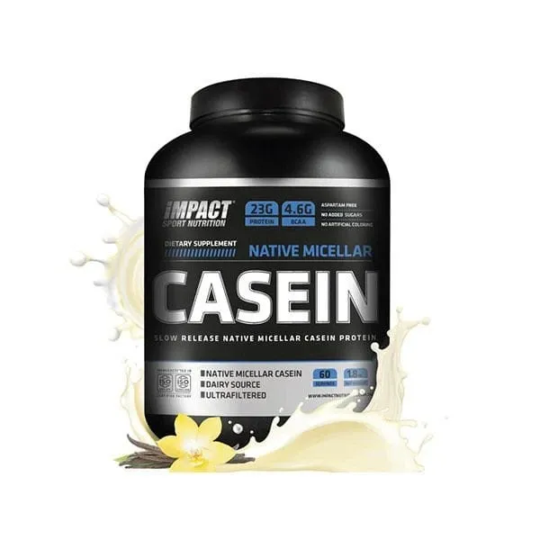 Native Micellar Casein – French Vanilla – 1,8kg