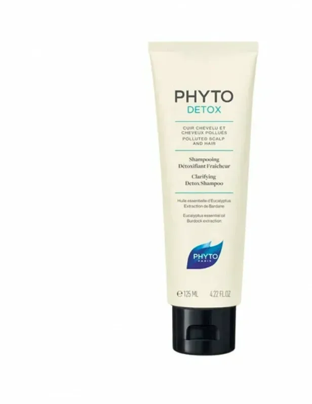 PHYTO PHYTODETOX SHAMPOOING DETOXIFIANT FRAICHEUR 125ML
