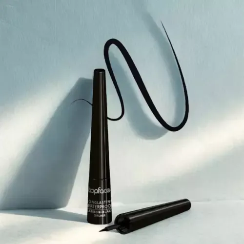 TOPFACE LONGLASTING WATERPROOF CARBON BLACK DIPLINER