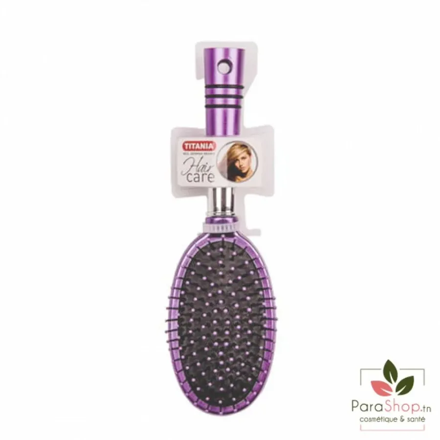 TITANIA Brosse Pneumatique 10 RANGEES 24,5CM - 1752