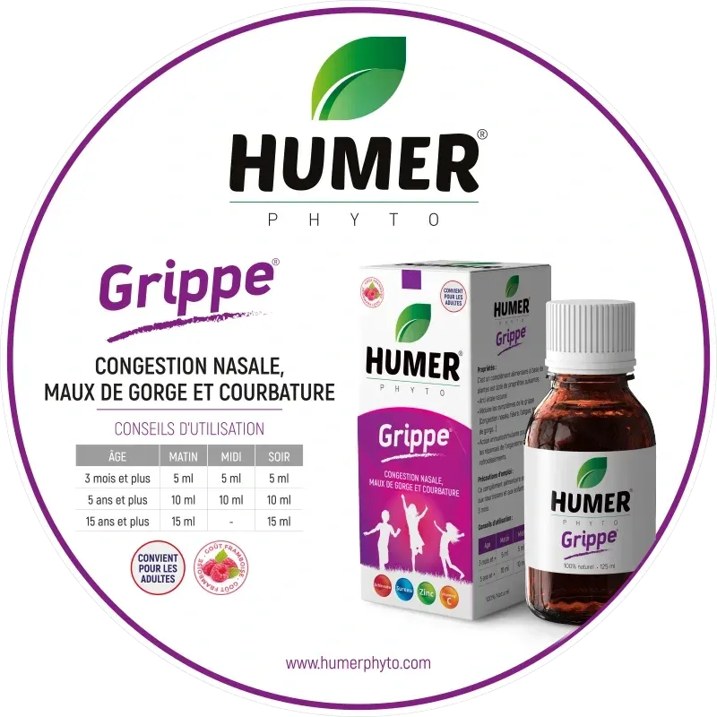 Humer Phyto Grippe Sirop 125 ml