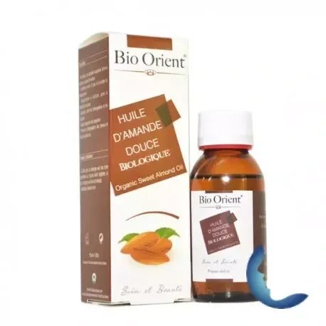 Huile VÉgÉtale D’amande Douce Bio, 90ml – Bio Orient