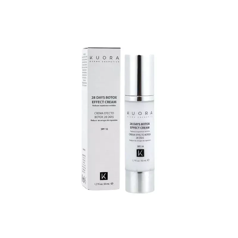 Kuora Crème Effet Botox 28 Jours Spf10, 50ml