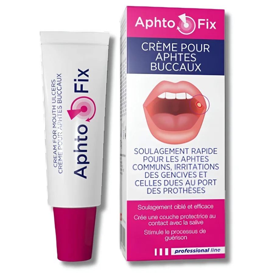 APHTOFIX - CREME POUR APHTES 10G