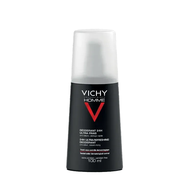 Vichy Homme Deodorant Vapo 24h Anti-Odeur 100 ml