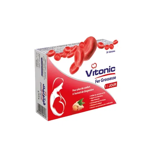 Vital Vitonic Fer Grossesse 30 Gélules