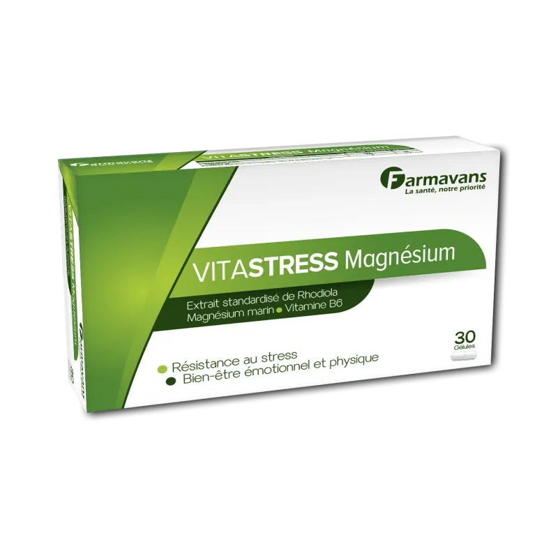 Farmavans Vitastress Magnésium B/30 Gélules