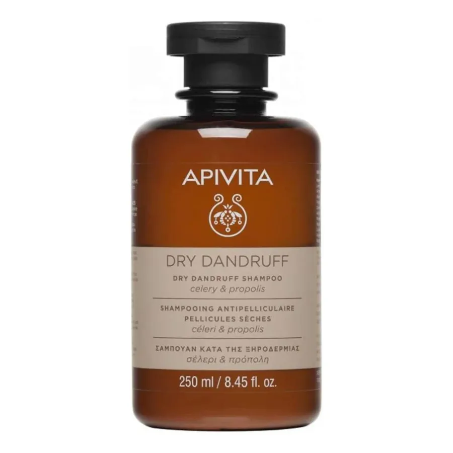 Apivita Shampooing Anti Pelliculaire Pellicules Sèches 250 mL