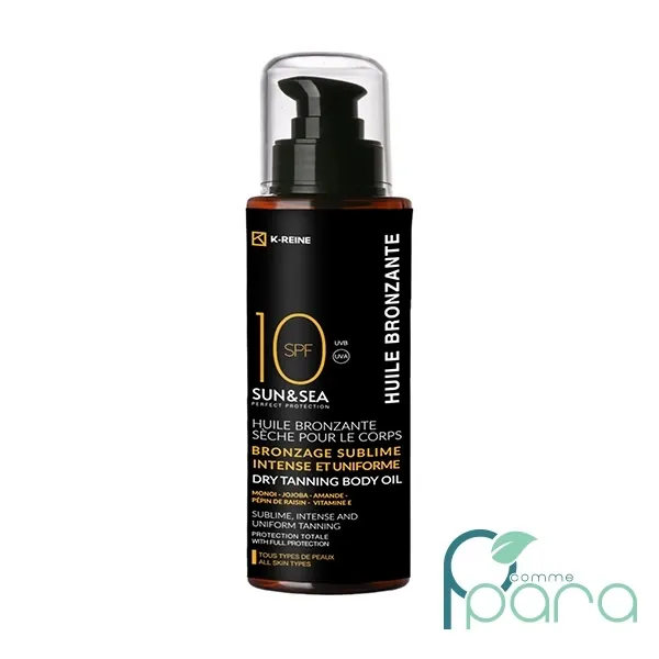 K-REINE Huile Bronzante Sèche Corps SPF10,150ml