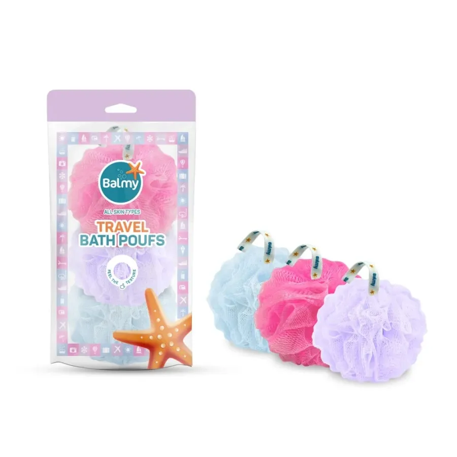 Balmy Travel Pouf Set (3 Poufs)