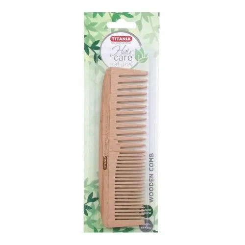 Titania Peigne en Bois 18 CM 1801/WB