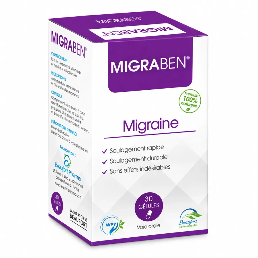 Migraben B/30 Gélules
