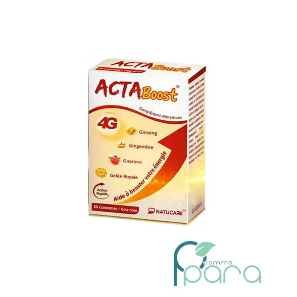 NATUCARE ActaBoost 4G, 20 Comprimés